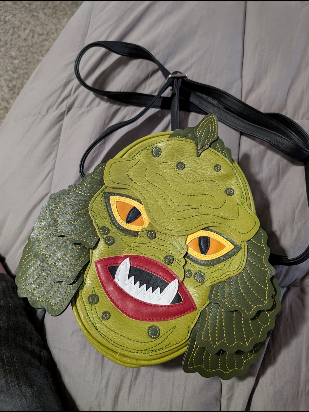 Creature From The Black Lagoon Crossbody Bag
